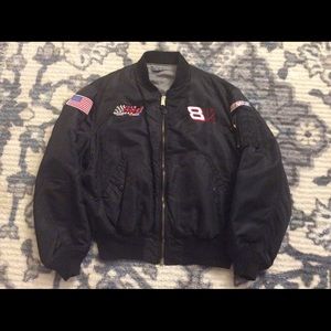 Vintage Dale Earnhardt Reversible Bomber jacket